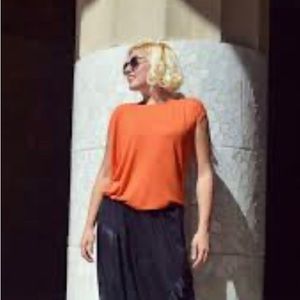 Cabi Tee | Color Orange | Size S | Style 5072 | NWT